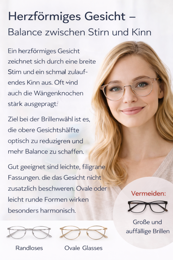 Herzförmiges Gesicht