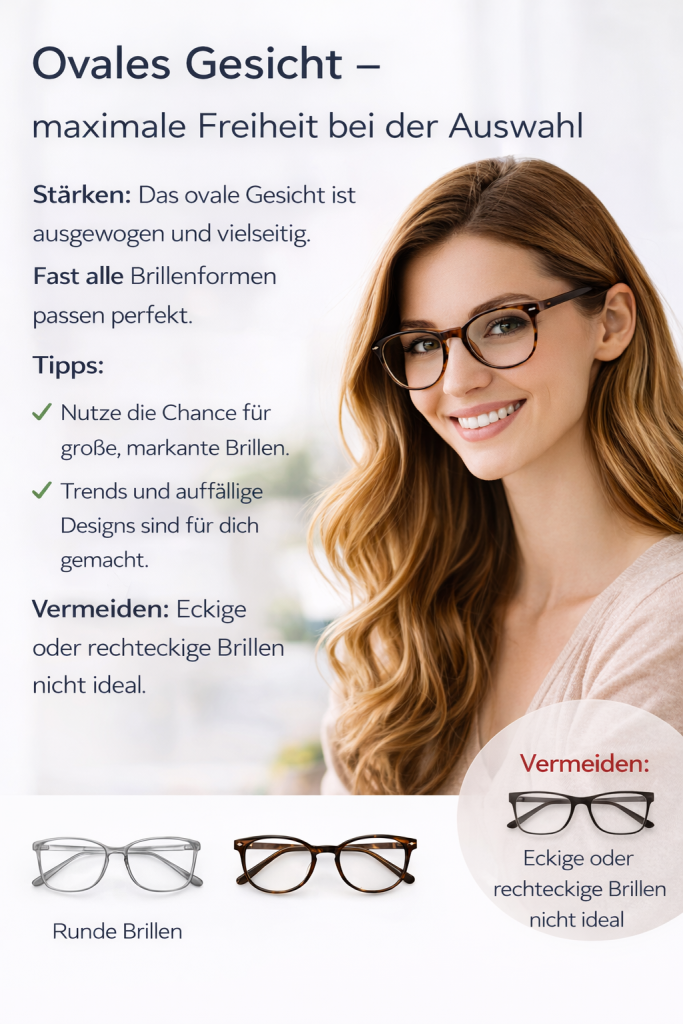 Ovales Gesicht